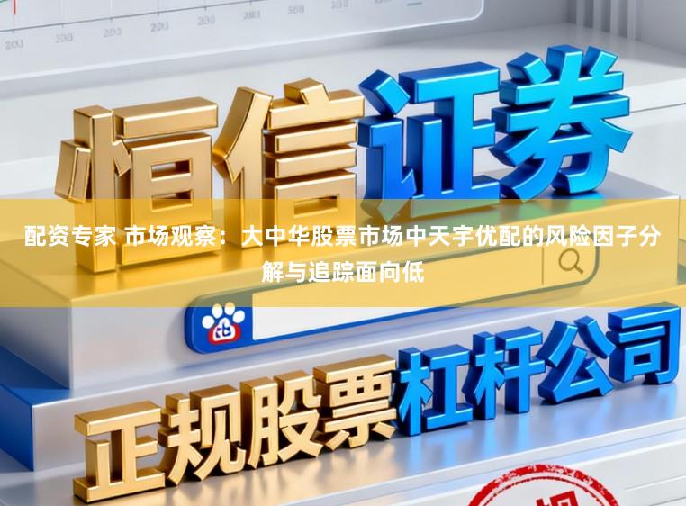 配资专家 市场观察：大中华股票市场中天宇优配的风险因子分解与追踪面向低