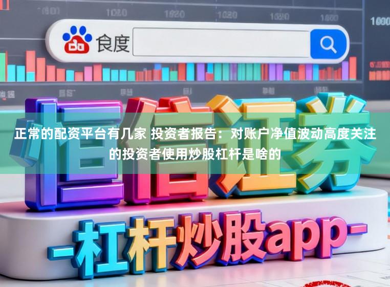 正常的配资平台有几家 投资者报告：对账户净值波动高度关注的投资者使用炒股杠杆是啥的