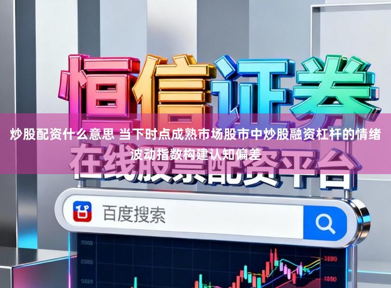炒股配资什么意思 当下时点成熟市场股市中炒股融资杠杆的情绪波动指数构建认知偏差