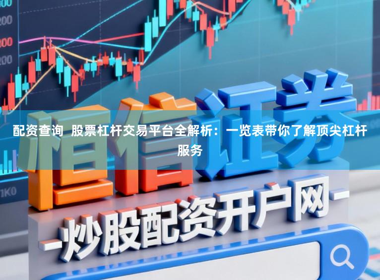 配资查询  股票杠杆交易平台全解析：一览表带你了解顶尖杠杆服务